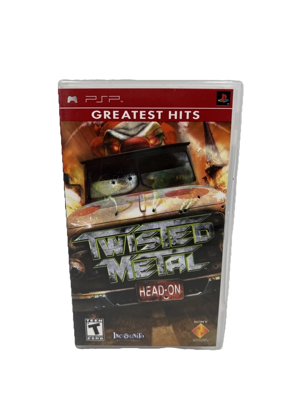 Twisted Metal Head On Sony PSP Greatest Hits CIB Complete